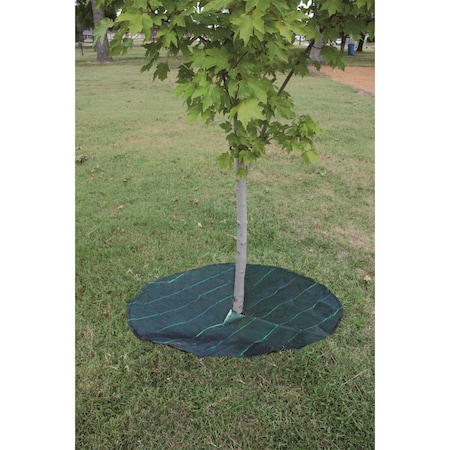 Dewitt Tree Mat Circle W/Slit, 17Mil, 48 In. Dia. TC44S